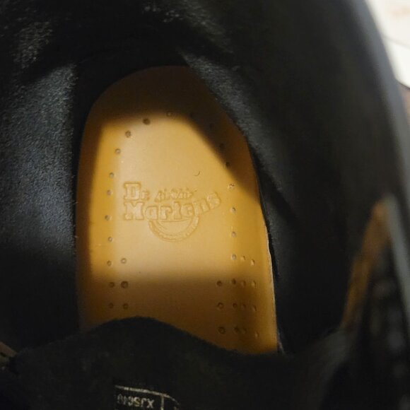 The Original Doc Martens Air Wair 1460 W Black Combat Style Boots US 8 - Picture 4 of 10